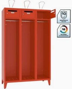 Szafa strażacka MSS 431 na nóżkach  MALOW          