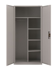 Szafa gospodarcza metalowa wielokomorowa Dakota Grey